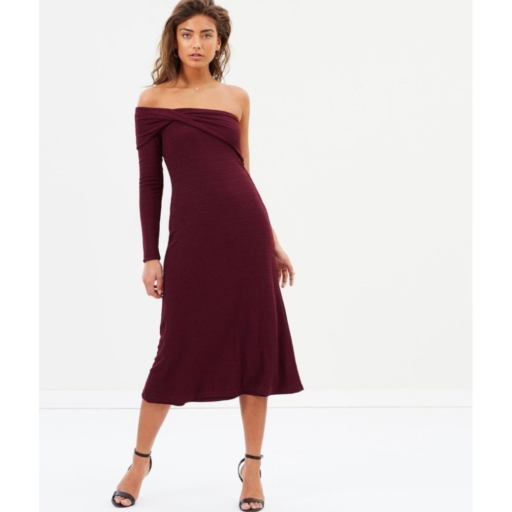 Talulah Henna Mystery Asymmetrical Dress Small